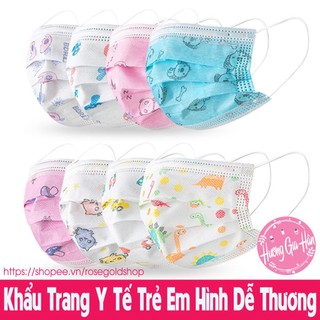 Khẩu Trang Y Tế trẻ em Loại Cao Cấp Hướng Dương (50C)