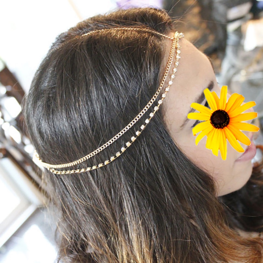 Vòng Đeo Đầu Nữ Phong Cách Bohemian