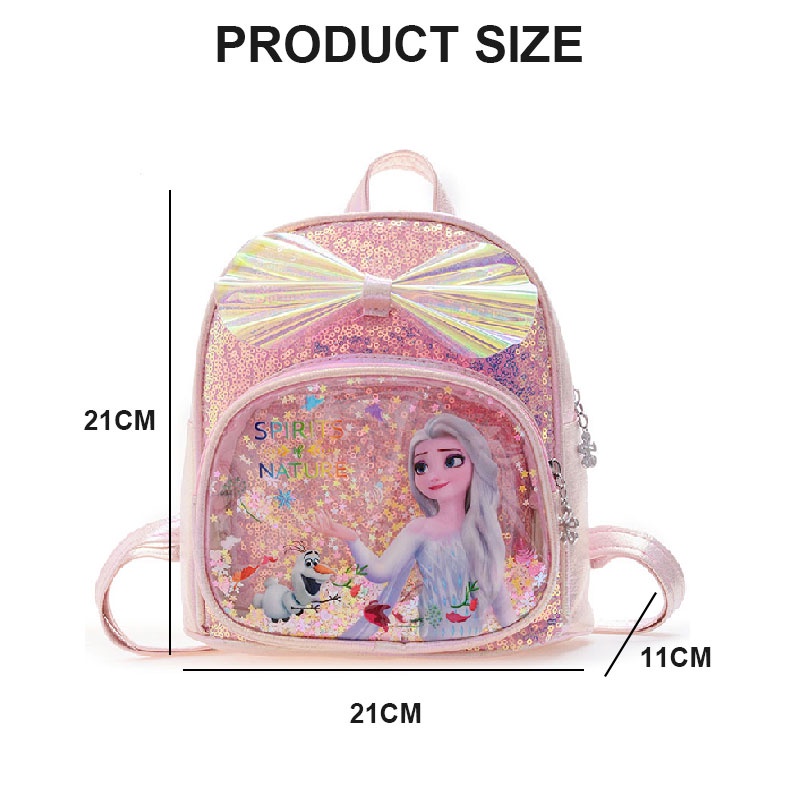 Ba lô mini YADOU đính nơ dễ thương dành cho bé gái