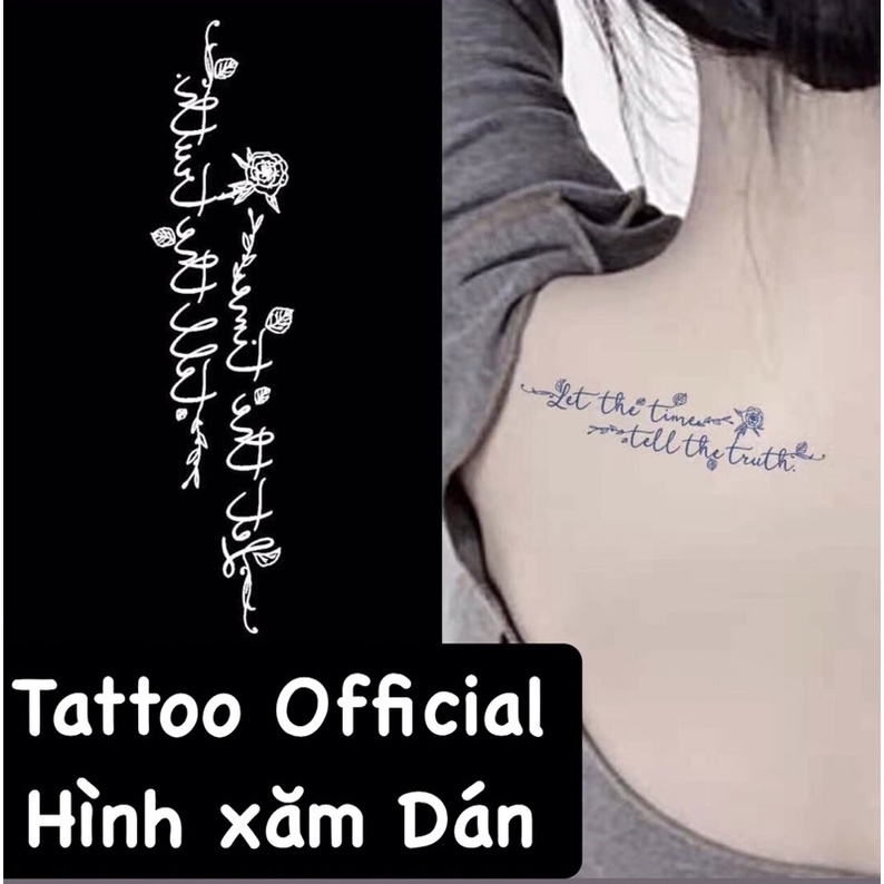 Hình Xăm Dán Ngực Tạm Thời 15cm X 28cm mẫu Kiếm Chống Thấm Nước 15 Ngày Hot Trend 2023