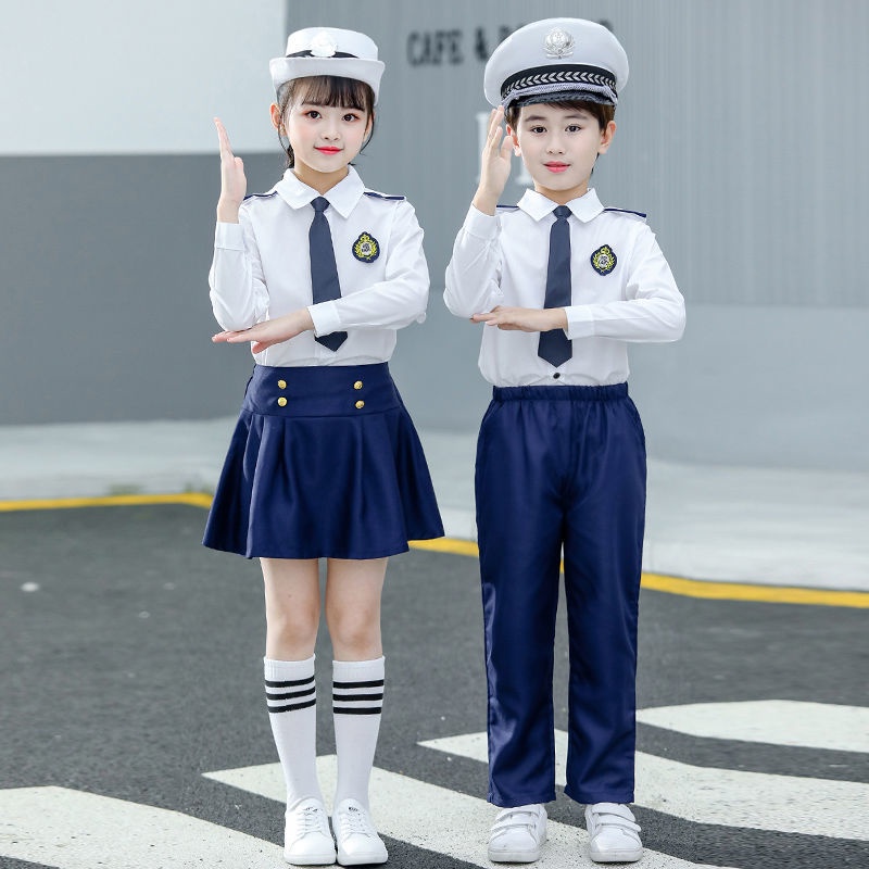 Bộ Đồng Phục Học Sinh Hóa Trang Phi Công Dành Cho Trẻ Mẫu Giáo