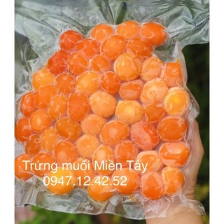 Lòng đỏ trứng vịt muối