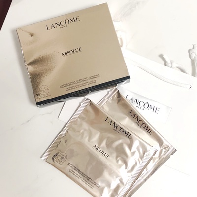 Mặt Nạ Vàng Hồng 24K Lancome 15g * 5G Dưỡng Ẩm Làm Sáng Da Chống Lão Hóa