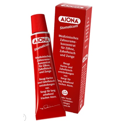 Kem Đánh Răng Ajona Giảm Hôi Miệng, Sạch Cao Răng, Ngừa Viêm Nướu, 25ml Hàng Đức