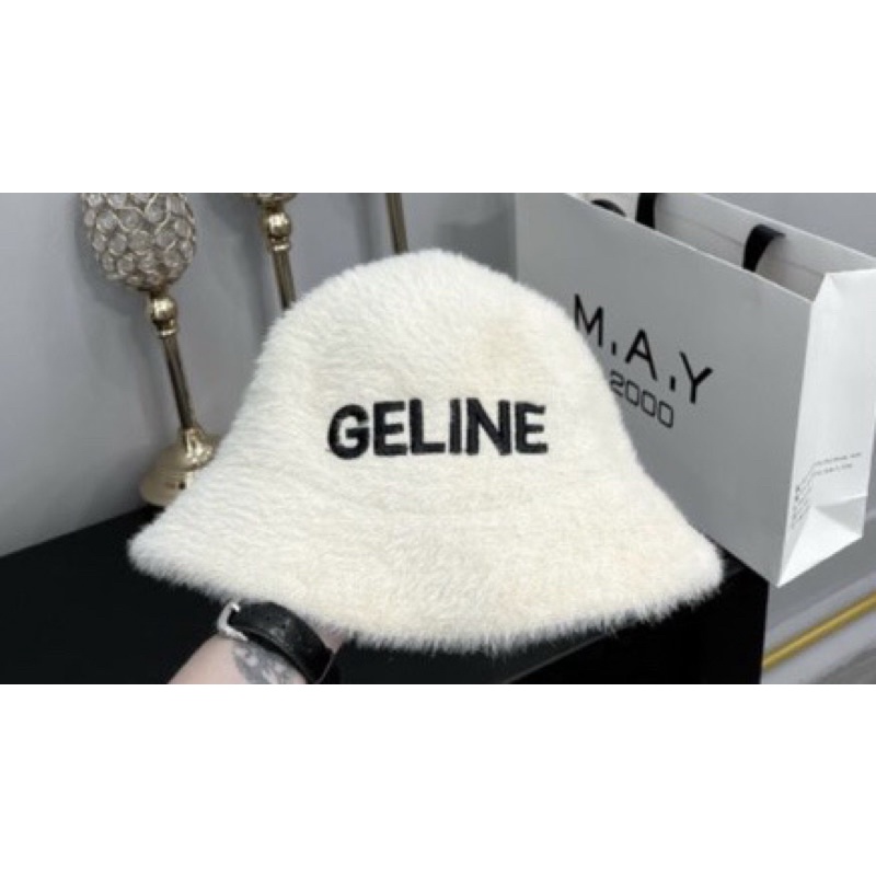 MŨ LÔNG CỪU, NÓN BUCKET LÔNG CỪU SIÊU MỀM MỊN Logo Ch, Ge CHUẨN HÀNG QC
