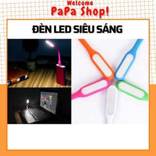 Đèn Led Mini USB siêu sáng, vỏ nhựa dẻo - cắm cổng USB sạc dự phòng