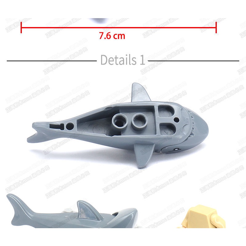 Đồ Chơi Lego Lắp Ráp Mô Hình Thế Giới Cá Mập Biển Sâu Cỡ Nhỏ Dễ Thương Cho Bé