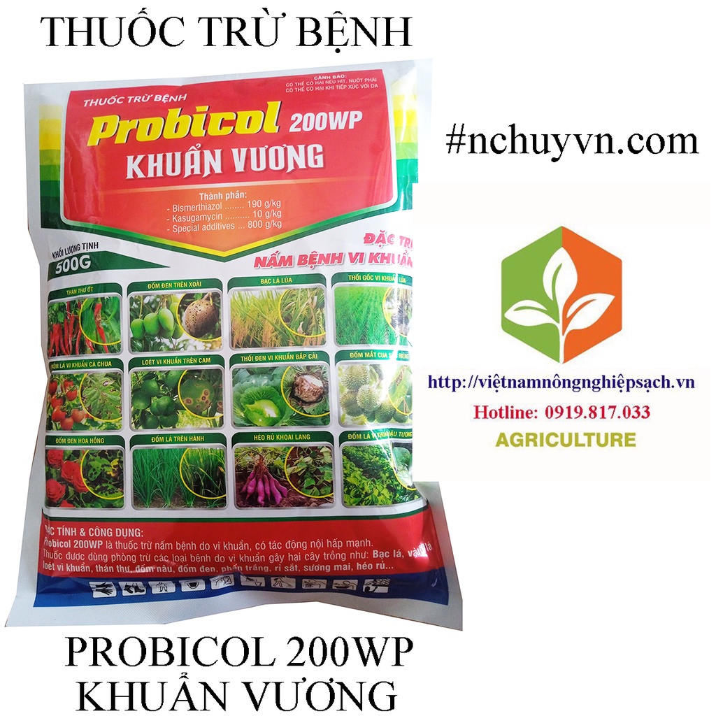 PROBICOL 200WP – KHUẨN VƯƠNG - T-H-U-Ố-C TRỪ B-Ệ-N-H Đ-Ặ-C T-R-Ị NẤM BỆNH VI KHUẨN