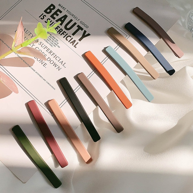 Kẹp Tóc Màu Sắc Đa Dạng Phong Cách Hàn Quốc Cho Nữ