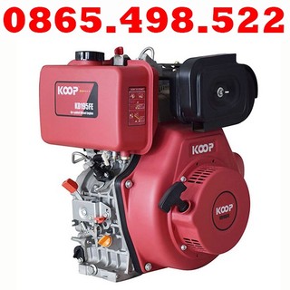Máy nổ – động cơ dầu 10.7hp koop kd195fe có đề