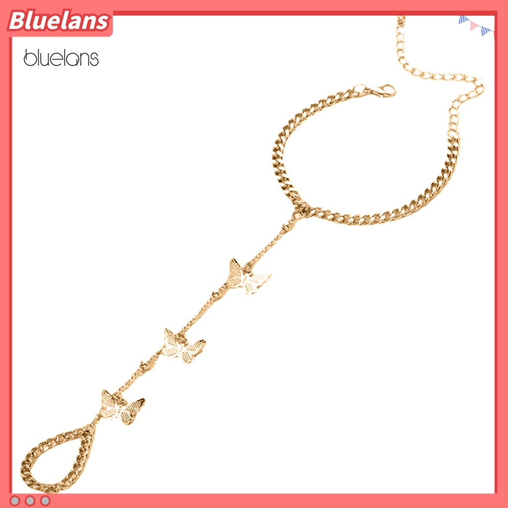 Vòng Tay Kèm Nhẫn Chống Mòn Phong Cách Retro Cho Nữ