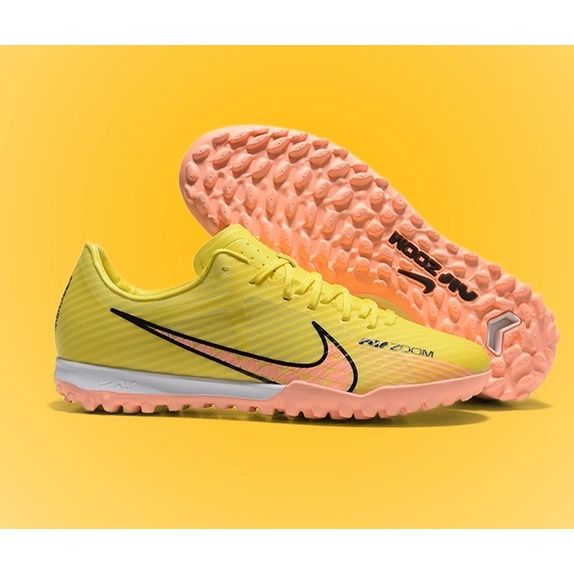 Có Bảo Hành | Giày Mercurial Vapor 15 Academy Lucent Vàng Cam TF | giày bóng đá giá rẻ sân cỏ nhân tạo