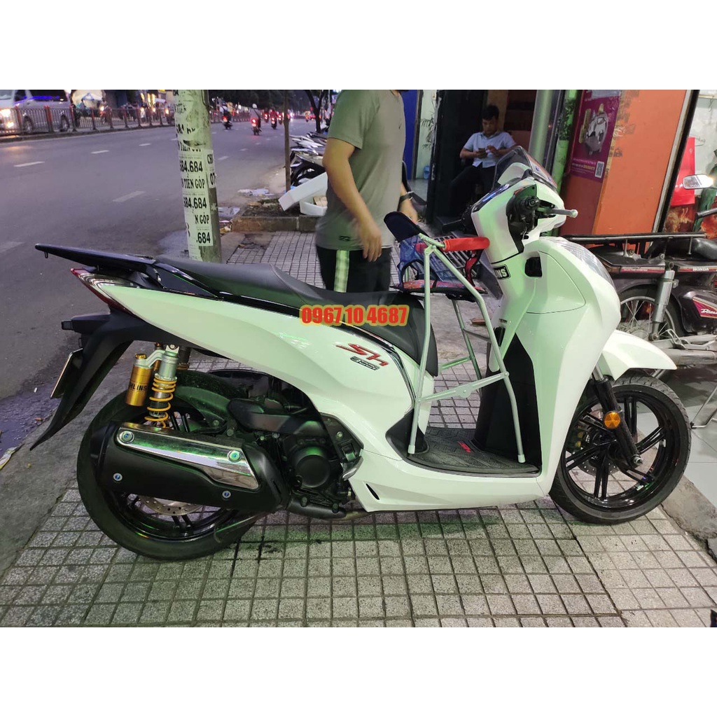 Ghế ngồi xe máy có vòng xếp gọn xe SH CAO, SH 150i