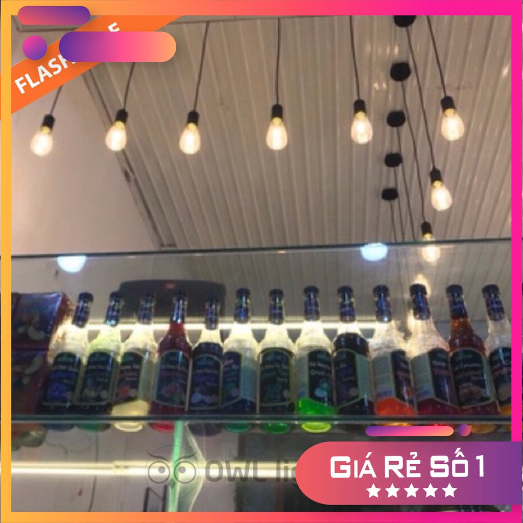 Bộ đế ốp đèn thả đui nhựa dây dài 1 mét -  OWL Lighting