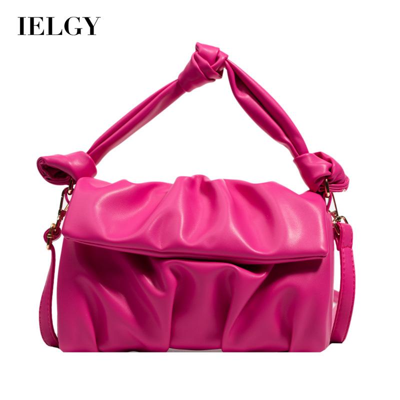 Túi Đeo Chéo Hình Đám Mây Màu Trơn Đơn Giản Thời Trang Cho Nữ