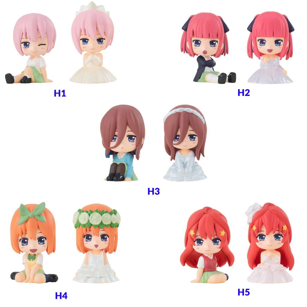 Mô hình Bandai Relacotte Chibi Movie The Quintessential Quintuplets
