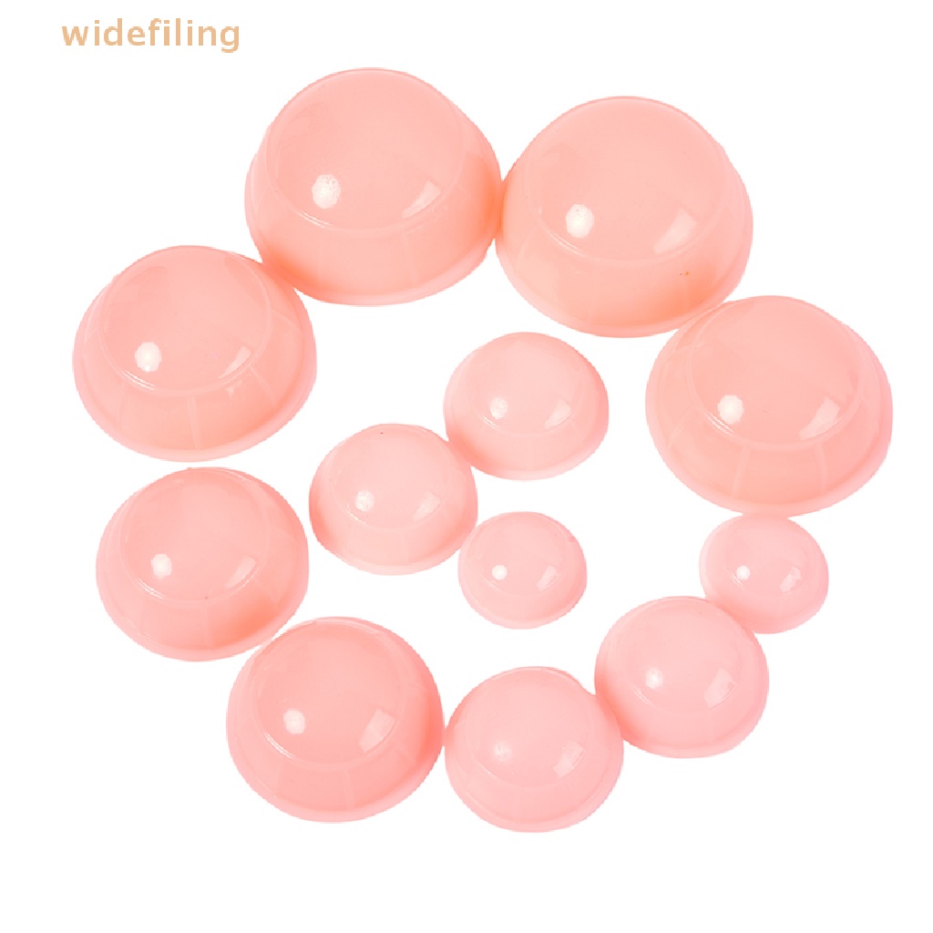 Set 12 Cốc Giác Hơi Mát Xa Bằng Silicone Chuyên Nghiệp