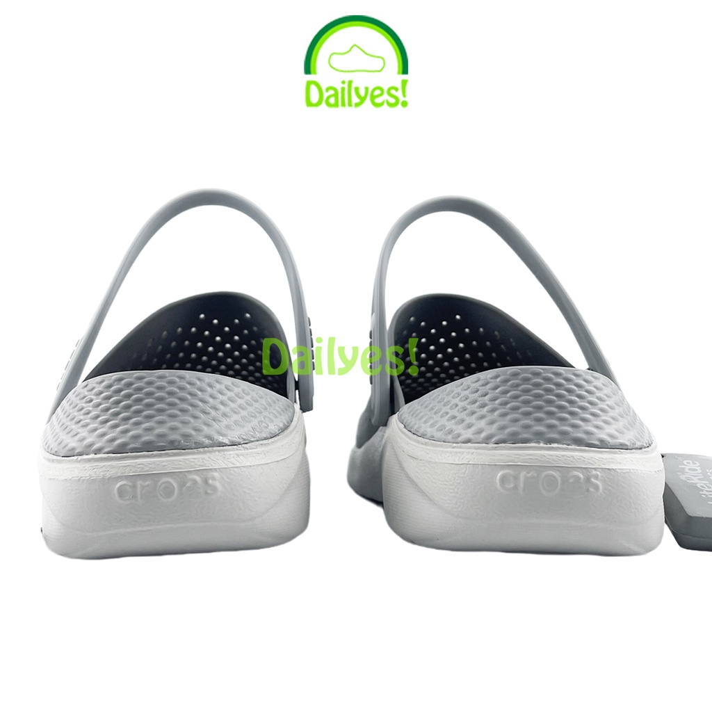 Sục Cross Literide Nam Nữ Màu Full Xám siêu êm, hàng xịn, full tag, hỗ trợ đổi trả - Cross Literide Dailyes