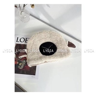 Mũ len lông cừu dày ấm áp