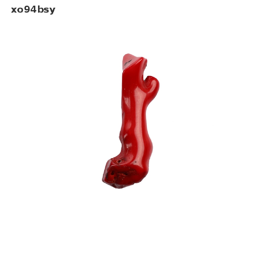 Set 5 Chuỗi Hạt xo94bsy Màu Đỏ San Hô Tự Nhiên Hình Cành Cây Xinh Xắn
