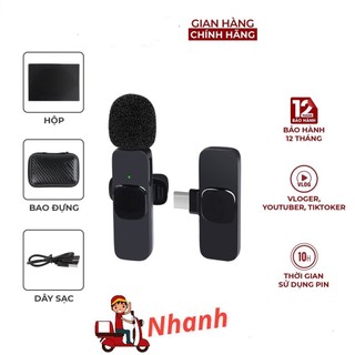 Micro không dây cài áo lọc tiếng ồn