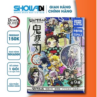 Móc chìa khóa Acrylic Demon Slayer Pita! Deforme Yakakuhen Vol.2, Takaratomy, SL 1 cái