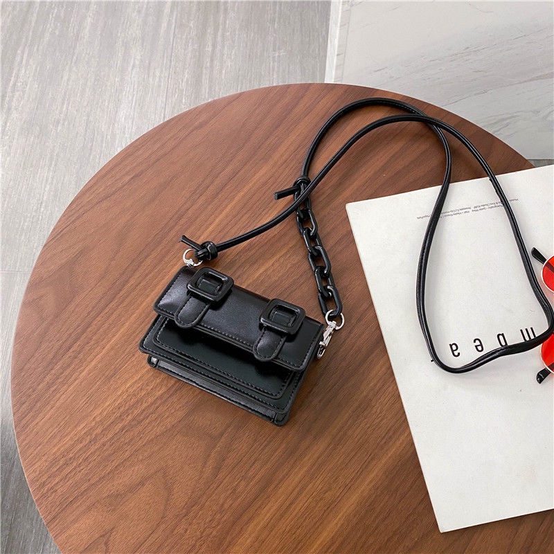 Túi Đeo Chéo Mini Màu Sắc Ngọt Ngào Thời Trang Xuân Hè Cho Nữ