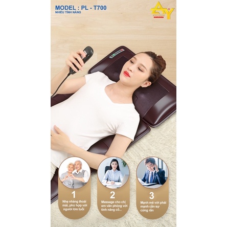 Nệm Massage Toàn thân Rung giảm đau cổ gáy lưng chân. Nệm massage siêu bền