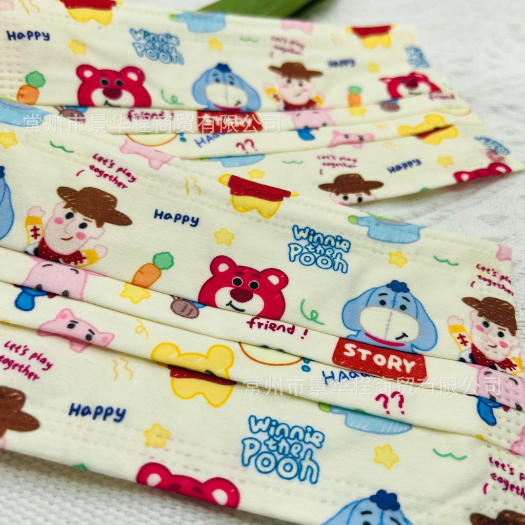 Set 10 Nhân Vật Phim Hoạt Hình Toy Story 3Plydisk Winnie Kitty