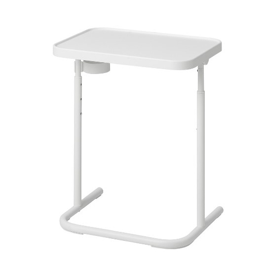 BÀN ĐỠ MÁY TÍNH SÁCH TAY BJÖRKÅSEN IKEA - TRẮNG