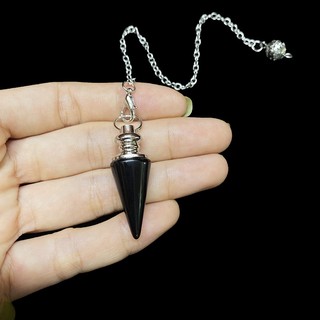 Con lắc cảm xạ đá onyx đen tự nhiên – sp001043