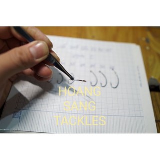 5 Lưỡi THÉP SIÊU Câu Rô phi LÀM TAY- Vọng C
