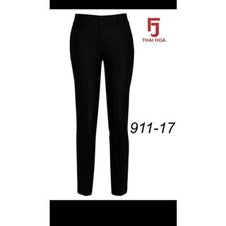 Quần tây thái hòa màu đen mã 911