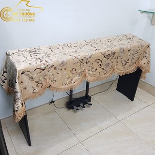Khăn phủ đàn Piano điện Hoa Vàng Cát
