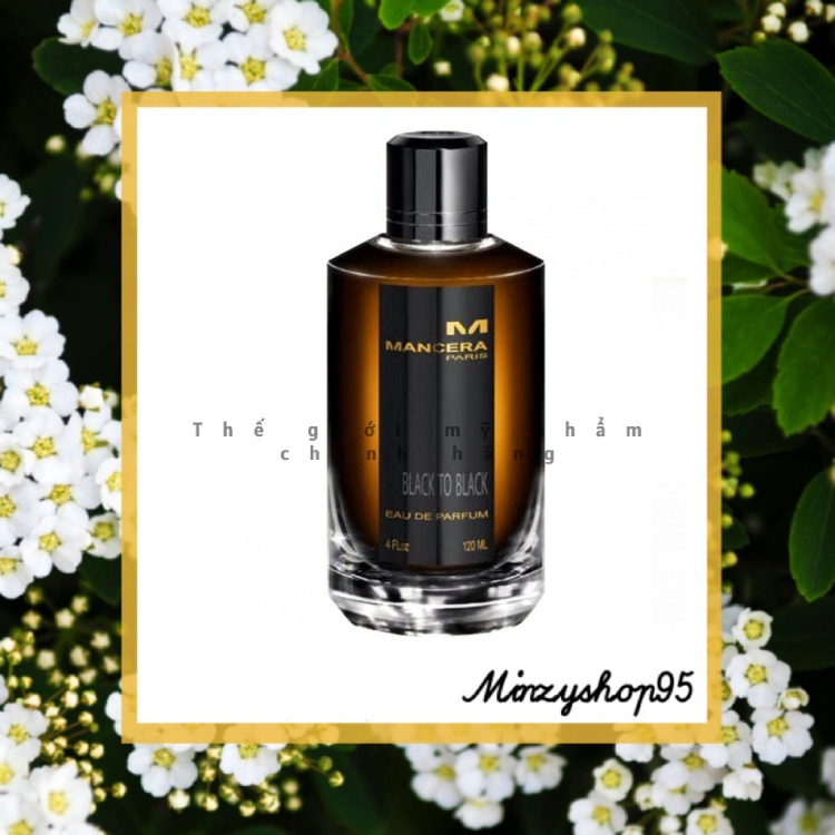 Nước hoa Mancera black to black