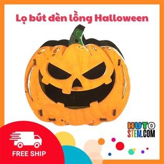 Bí ngô halloween, giỏ xách, đèn lồng mini, hộp đựng bút xinh xắn