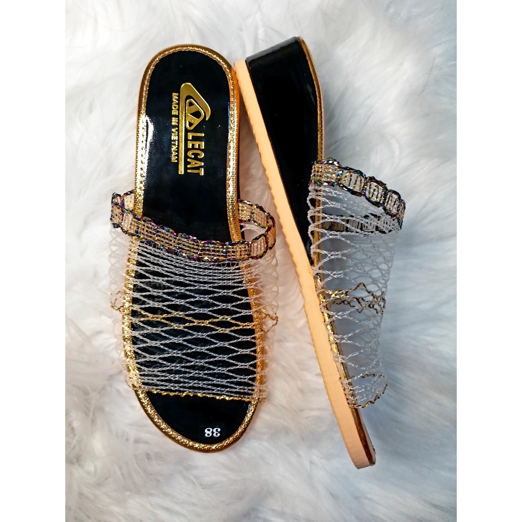 DÉP LƯỚI XƯA MÀU ĐEN 3P; 4P VÀ 6P