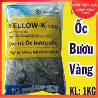 Yellow-K 12GB Thuốc trừ ốc bươu vàng, ốc sên, ốc ma cắn phá lúa, ăn lá cây trồng, hoa kiểng