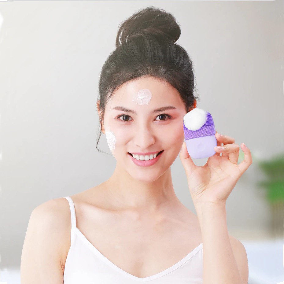 Máy rửa mặt Xiaomi inface MS2000 Pro , bản nâng cấp massage làm sạch sâu hơn, lỗi 1 đổi 1