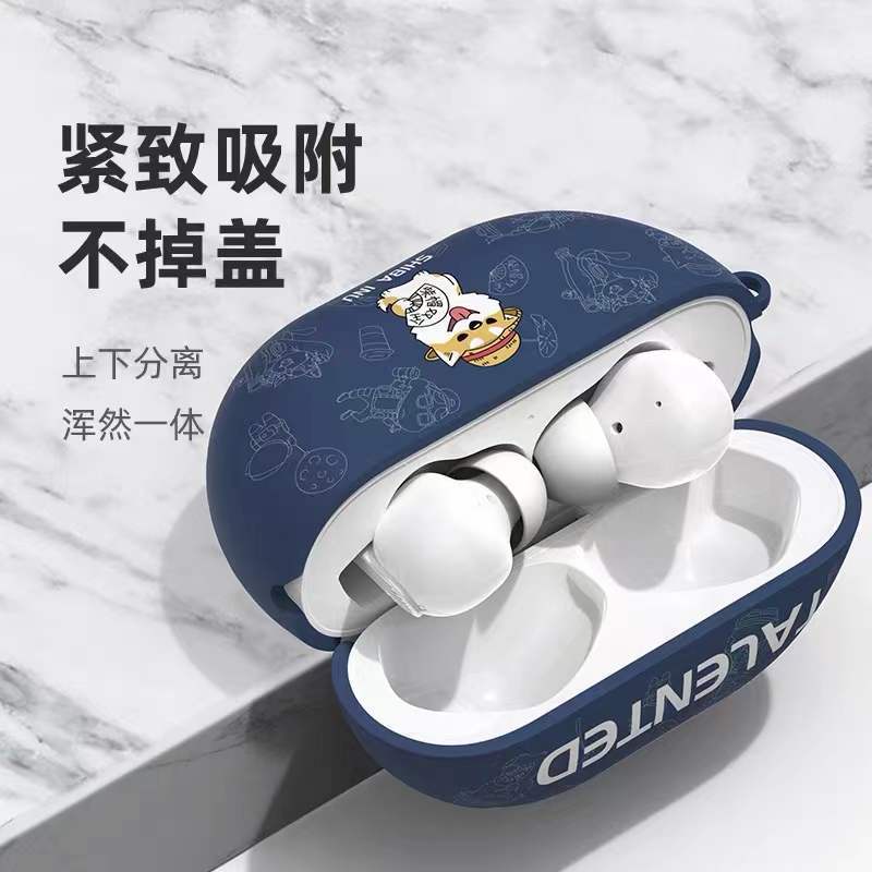 Vỏ Bảo Vệ Hộp Sạc Tai Nghe Freebuds 4 Huawei 4i 5i 3 4E Pro 2 Bằng Silicon Họa Tiết Hoạt Hình Sư Tử Dễ Thương