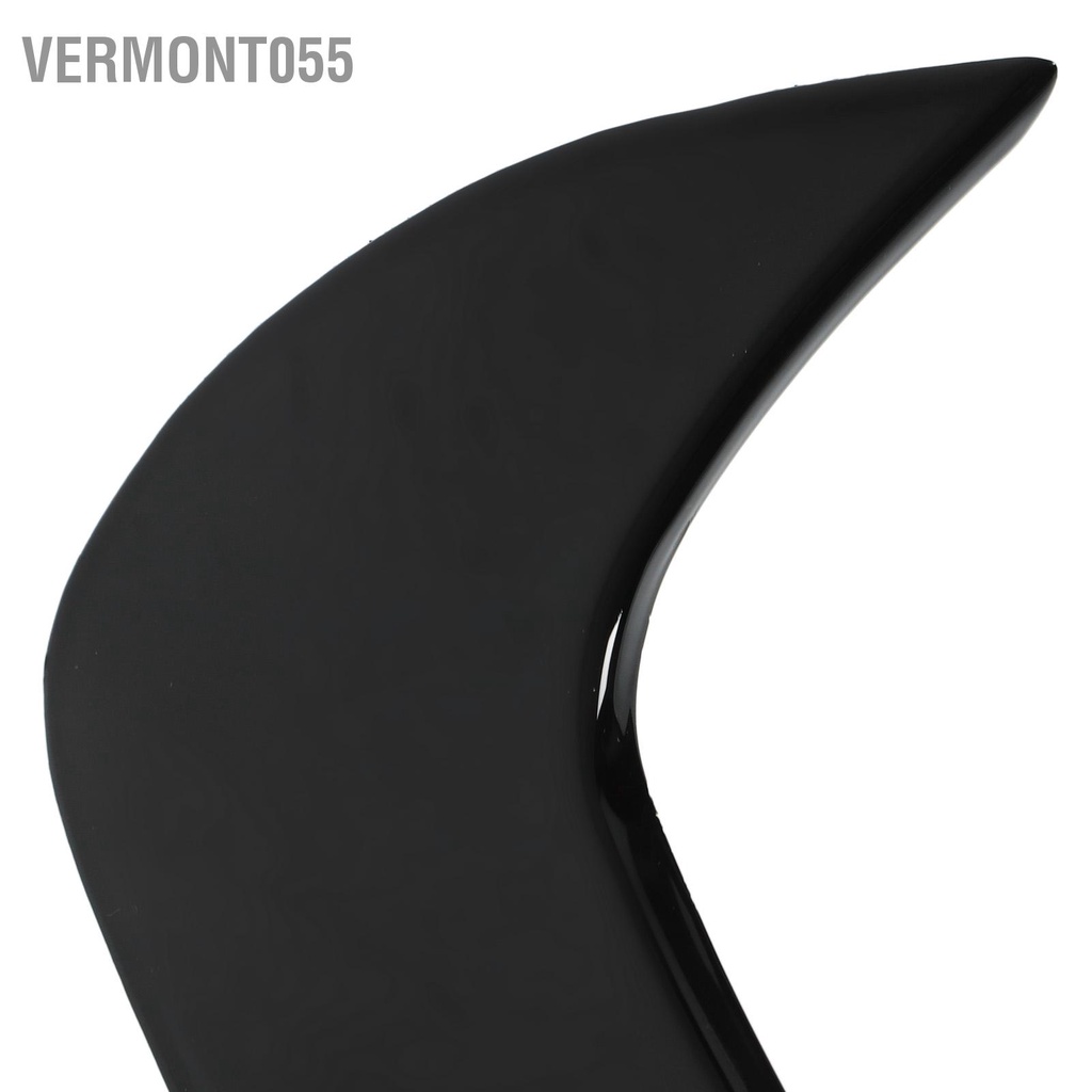 Có thể bán buôn 3 cái Màu đen bóng Mặt trước Cản gió Bộ chia cắt trang trí Thay thế cho Mercedes ‑ Benz A Class W176 AMG Dòng A45 2015‑2018 Vermont055 Hàng giao ngay