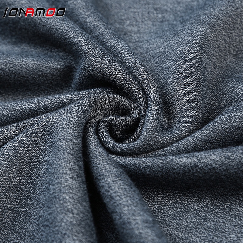 Áo Thun Nam Dài Tay Cổ Bẻ Giả Hai Lớp Màu Sắc Thời Trang