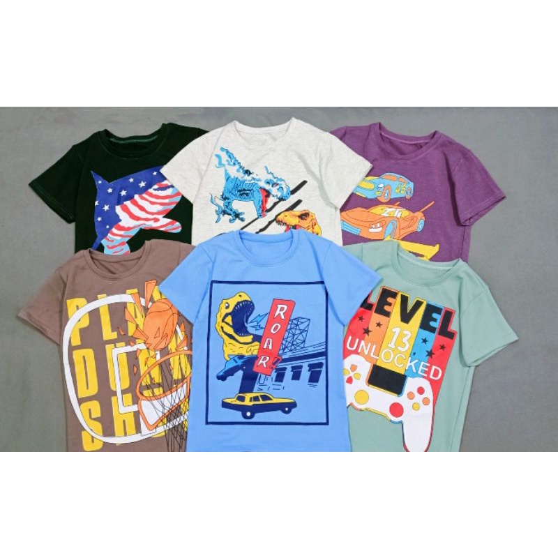 BỘ BÉ TRAI CỘC TAY SIZE ĐẠI COTTON 40-70KG