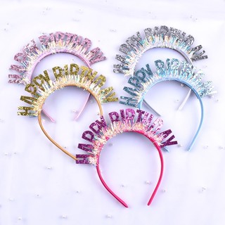 Bờm nhựa HAPPY BIRTHDAY , sinh nhật free size