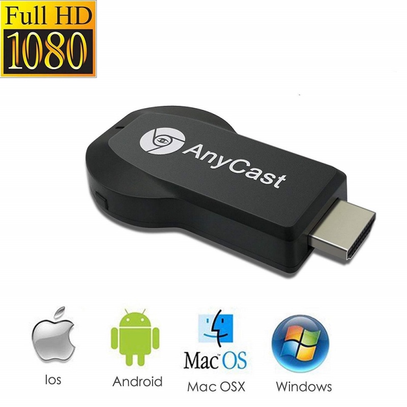 Thiết Bị Chia Sẻ Hình Ảnh Anycast M4 M9 PLUS 1080P Kết Nối Wifi Chuyên Dụng Cho Máy Chiếu / Điện Thoại