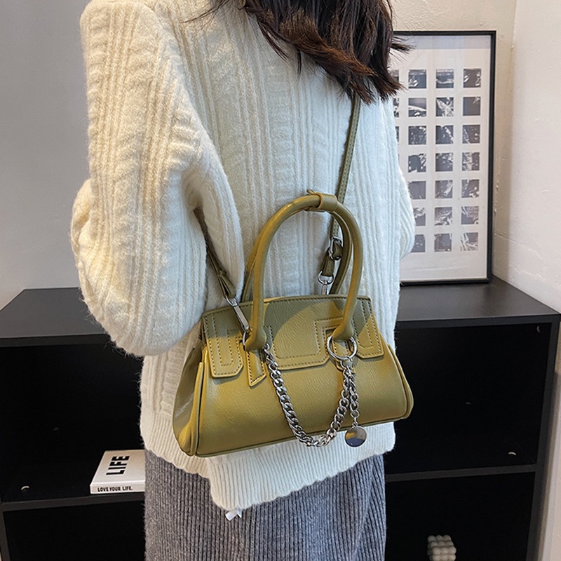 Túi Đeo Chéo Màu Nâu Có Thể Điều Chỉnh Kích Thước Thời Trang Dành Cho Nữ