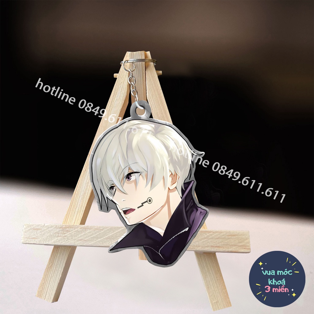 Móc khóa anime Jujutsu Kaisen chú thuật hồi chiến in hình nhân vật Toge Inumaki