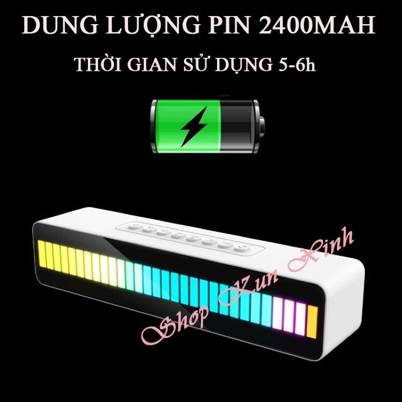 Loa bluetooth M8. Loa bluetooth ánh sáng đèn LED . Loa buetooth mini giá rẻ
