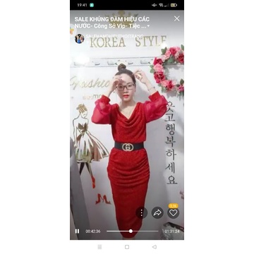 (Chốt Live) Đầm Tiệc Vip Siêu Sang