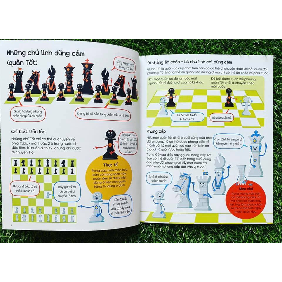 Tự học chơi cờ Vua - Combo Sách Chơi Cờ Vua Cùng Bé ( Trọn Bộ 3 cuốn)